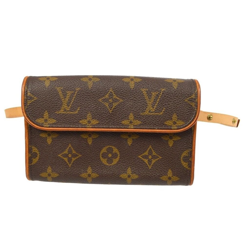 LOUIS VUITTON POCHETTE FLORENTINE BUM BAG #S MONOGRAM M51855 FL0090